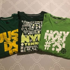 Lot of 3- XXL NIKE SHIRTS